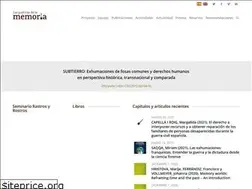 Sites similar to politicasdelamemoria.org