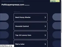 Sites similar to politicayempresas.com