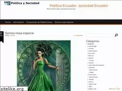 Sites similar to politicaysociedad.com