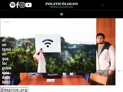 Sites similar to politicologos.com