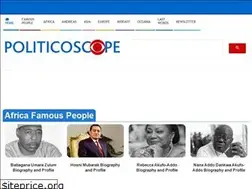 Sites similar to politicoscope.com