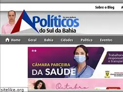 Sites similar to politicosdosuldabahia.blogspot.com