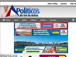 Sites similar to politicosdosuldabahia.com.br