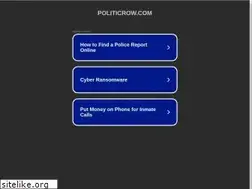 Sites similar to politicrow.com