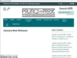 Sites similar to politics-prose.com
