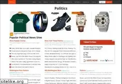 Sites similar to politics.alltop.com