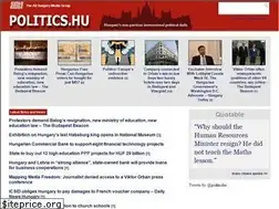 Sites similar to politics.hu