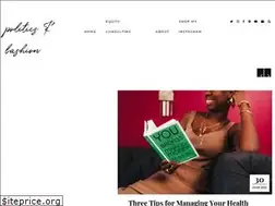 Sites similar to politicsandfashionblog.com