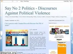 Sites similar to politicsbug.blogspot.in