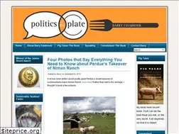 Sites similar to politicsoftheplate.com