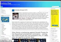Sites similar to politicsplus.org