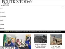 Sites similar to politicstoday.org