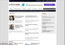 Sites similar to politicsweb.co.za