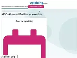 Sites similar to politieopleiding.net