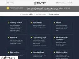 Sites similar to politiet.no