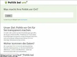 Sites similar to politik-bei-uns.de