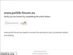 Sites similar to politik-forum.eu