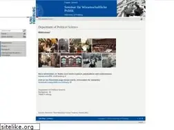 Sites similar to politik.uni-freiburg.de