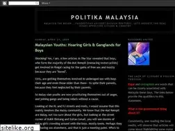 Sites similar to politika-malaysia.blogspot.com