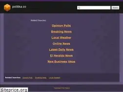 Sites similar to politika.co