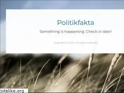 Sites similar to politikfakta.se