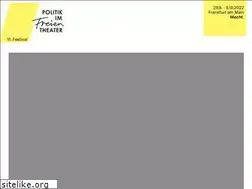 Sites similar to politikimfreientheater.de