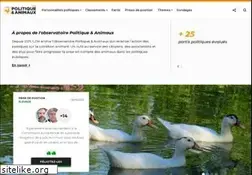 Sites similar to politique-animaux.fr