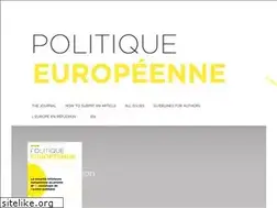 Sites similar to politique-europeenne.eu