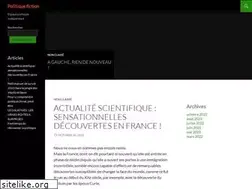 Sites similar to politiquefiction.fr