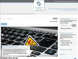 Sites similar to politische-bildung.de