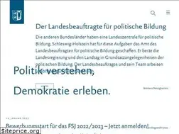 Sites similar to politische-bildung.sh
