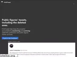 Sites similar to polititweet.org