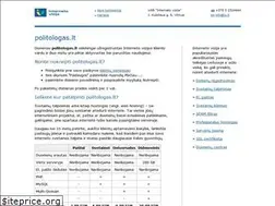 Sites similar to politologas.lt