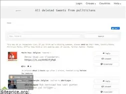 Sites similar to politwoops.be