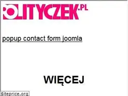 Sites similar to polityczek.pl