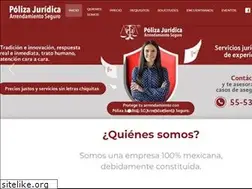 Sites similar to polizajuridica.com.mx