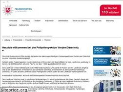 Sites similar to polizei-verden-osterholz.de