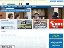 Sites similar to polizialocalepadova.it