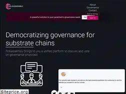 Sites similar to polkassembly.io