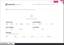 Sites similar to polkastats.io