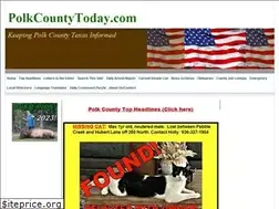 Sites similar to polkcountytoday.com