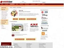 Sites similar to poll.websitegear.com