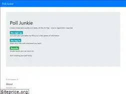 Sites similar to polljunkie.com