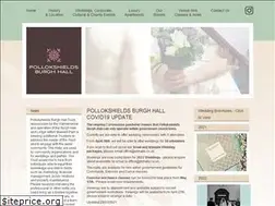 Sites similar to pollokshieldsburghhall.com