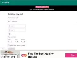 Sites similar to polls.fr