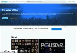 Sites similar to pollstar.com