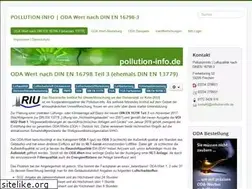 Sites similar to pollution-info.de