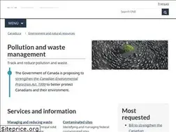 Sites similar to pollution-waste.canada.ca