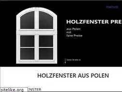 Sites similar to polnischeholzfenster.de