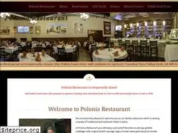 Sites similar to poloniarestaurant.com